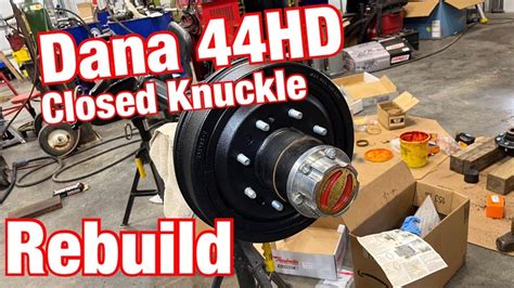 of their axle hub down and move their axle shock mounts in a. . Dana 44 closed knuckle to open knuckle conversion